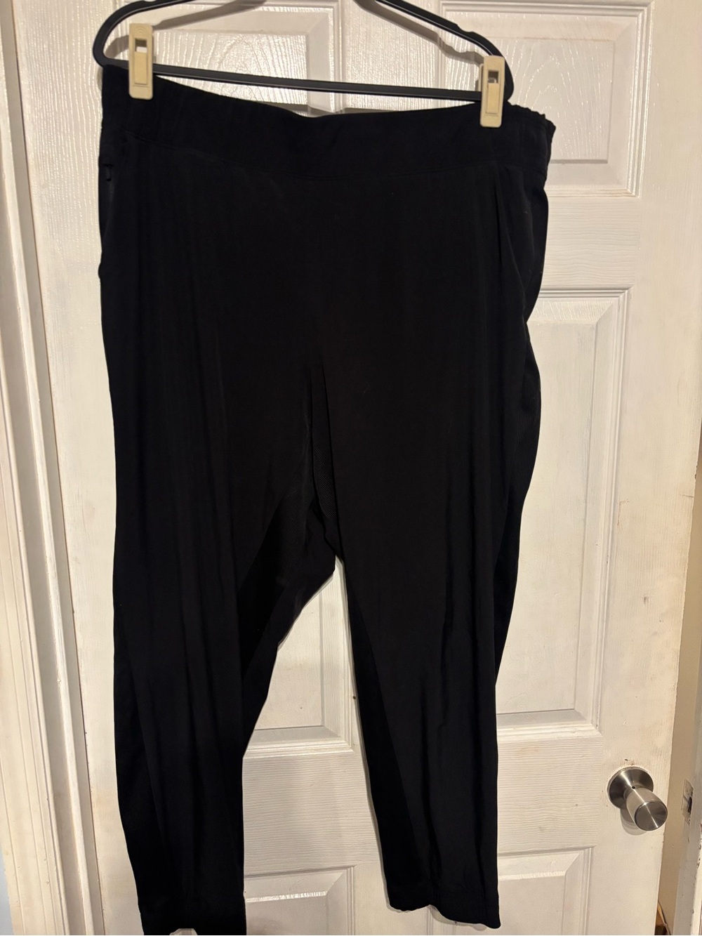 Athleta Black Track Jogger Pants